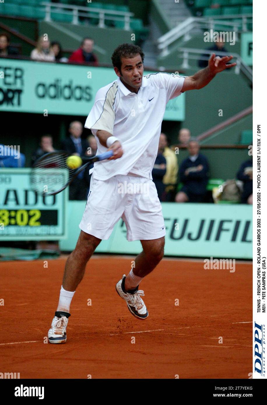TENNIS FRENCH OPEN ROLAND GARROS 2002 27/05/2002 PHOTO LAURENT