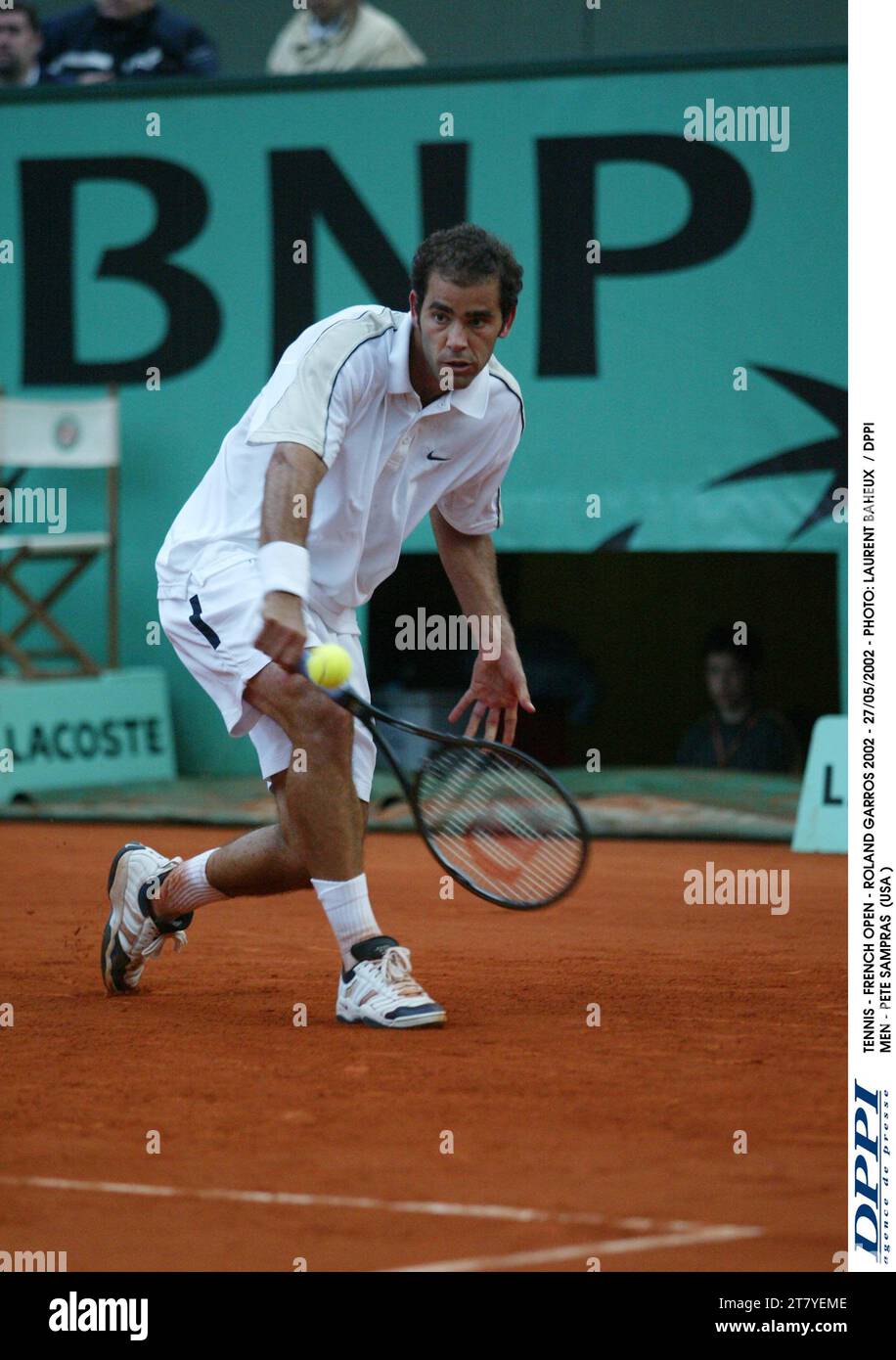 TENNIS FRENCH OPEN ROLAND GARROS 2002 27/05/2002 PHOTO LAURENT