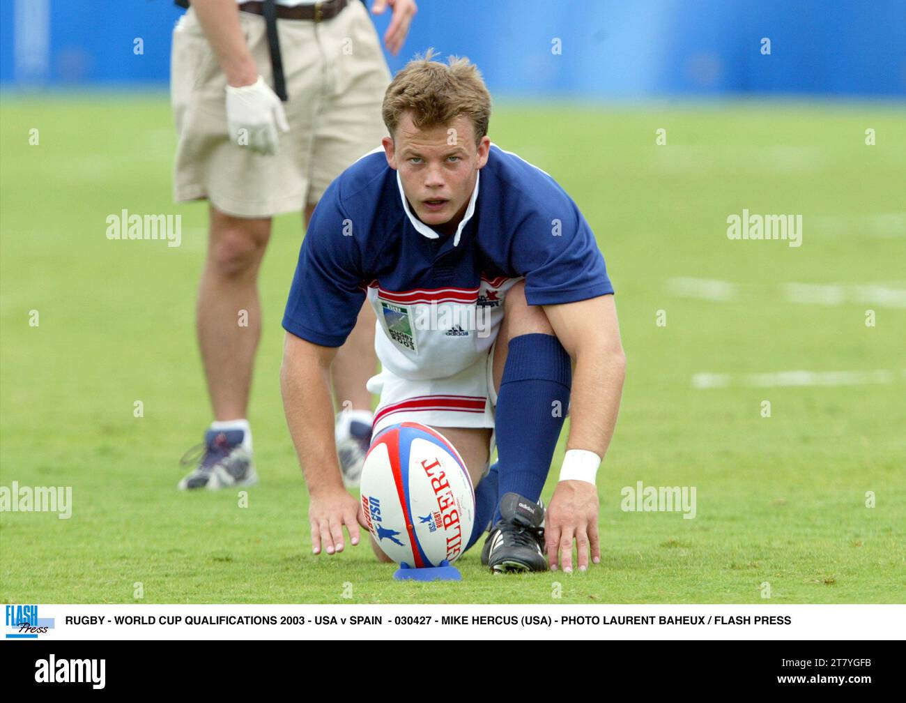 RUGBY WORLD CUP QUALIFICATIONS 2003 USA v SPAIN 030427 MIKE