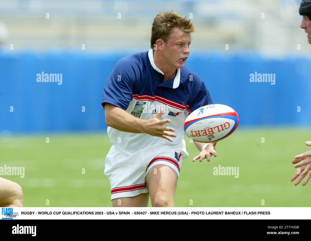 RUGBY WORLD CUP QUALIFICATIONS 2003 USA v SPAIN 030427 MIKE