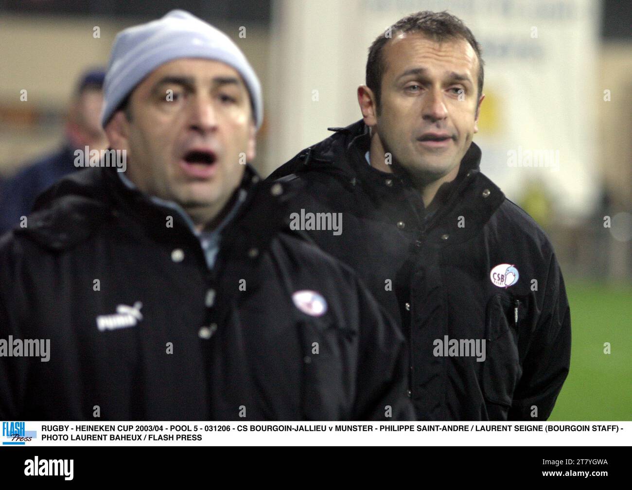 RUGBY - HEINEKEN CUP 2003/04 - POOL 5 - 031206 - CS BOURGOIN-JALLIEU v ...