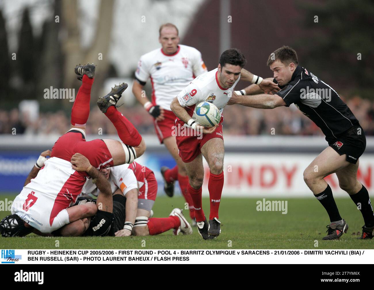 RUGBY - HEINEKEN CUP 2005/2006 - FIRST ROUND - POOL 4 - BIARRITZ ...