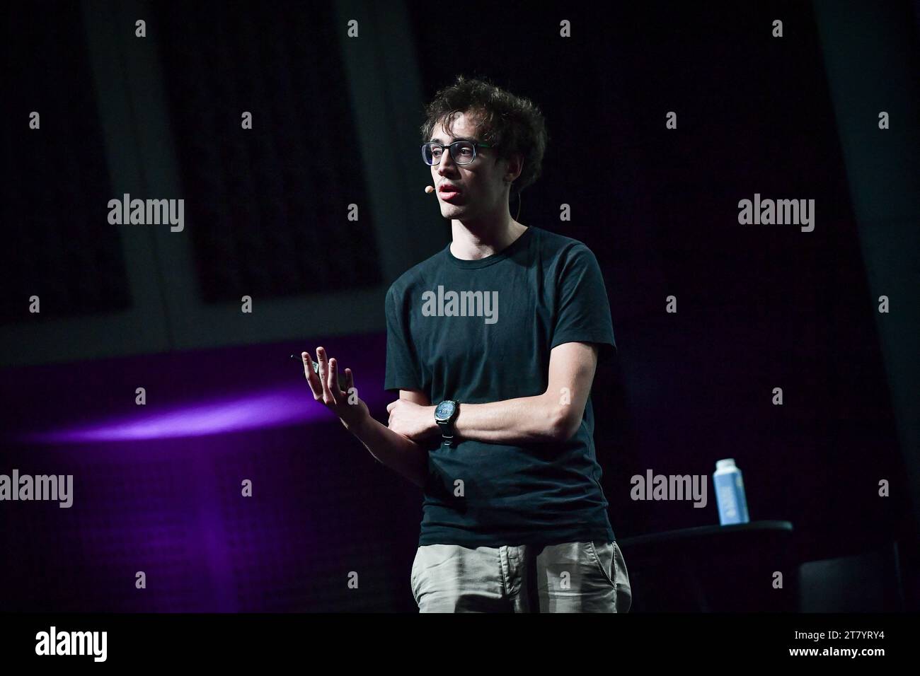 Paris, France. 17th Nov, 2023. Cofounder and CEO of Mistral AI Arthur