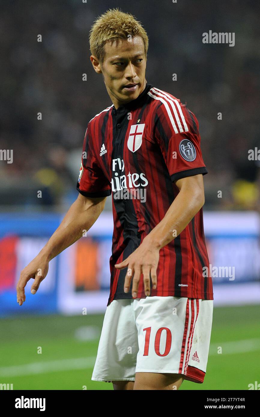 新品　ACミラン　HONDA Oサイズ　football サッカー　Italy アディダス) adidas/17/18ACミラン/ホーム/半袖/本田/BVG91-AZ7069