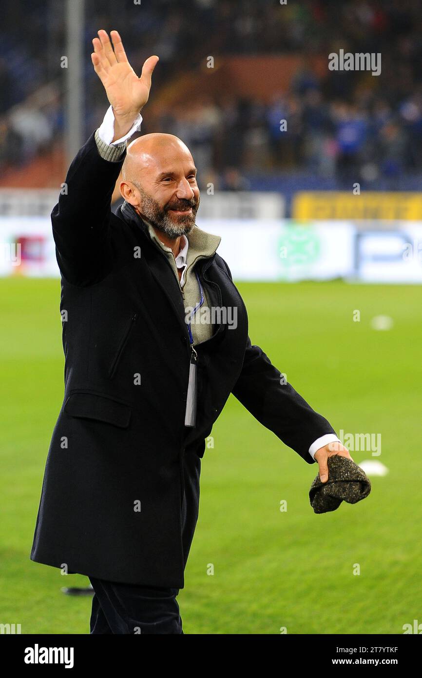 GIANLUCA VIALLI footboll Sampdoria and Italian national team Stock Photo -  Alamy