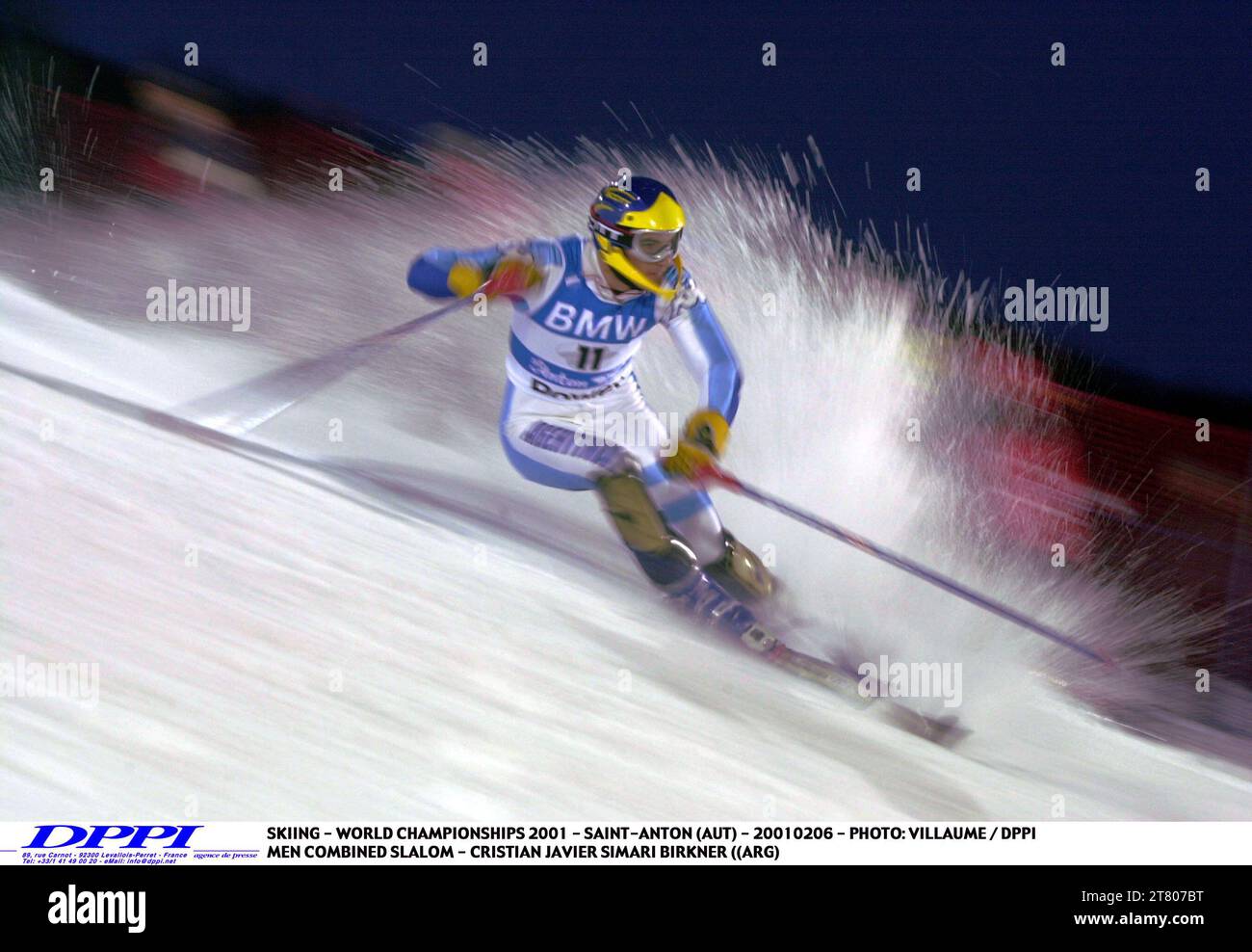 SKIING WORLD CHAMPIONSHIPS 2001 SAINTANTON (AUT) 20010206