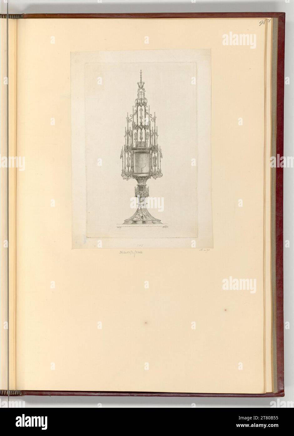Monstrance etching hi-res stock photography and images - Alamy