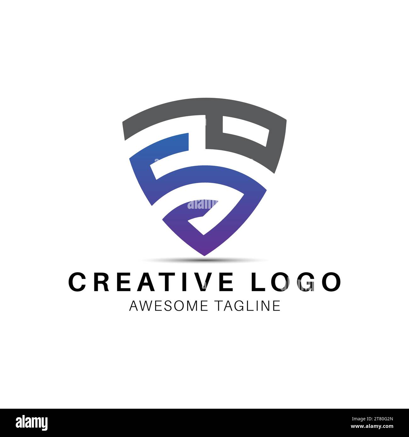 SP letter shield shape creative logo design Stock Vector Image & Art ...