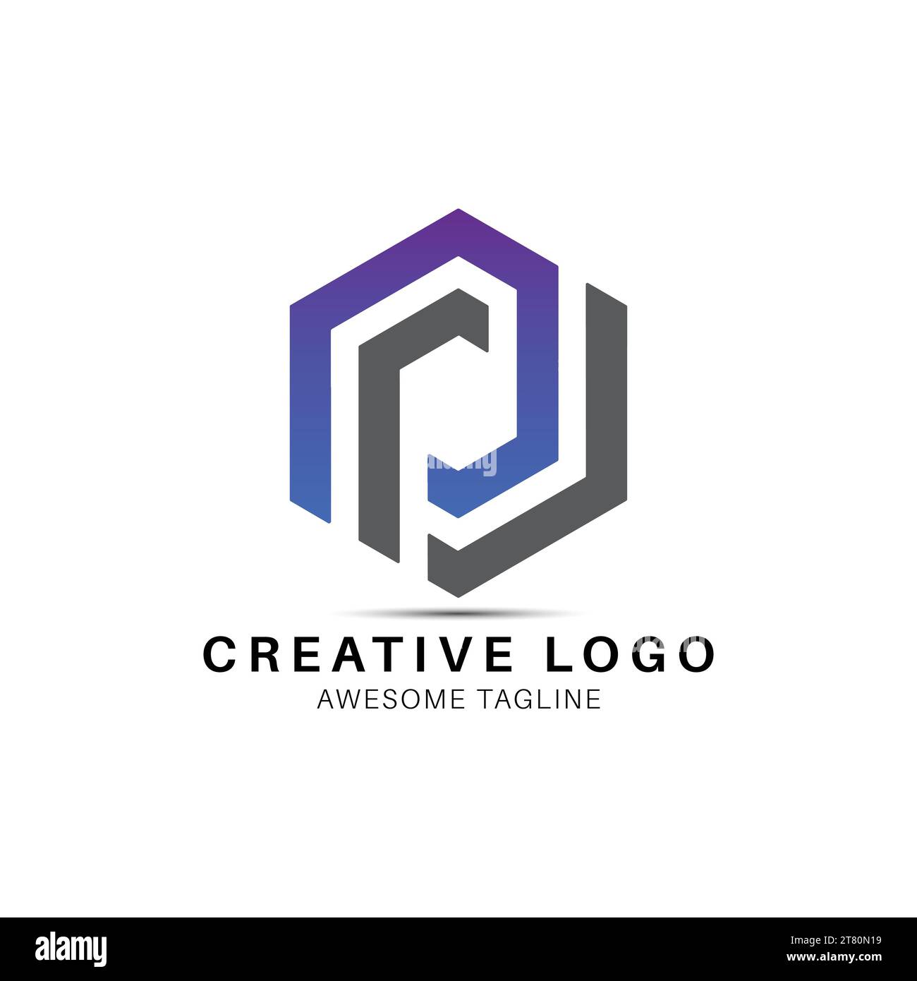 PD letter polygon shape logo design Stock Vector Image & Art - Alamy