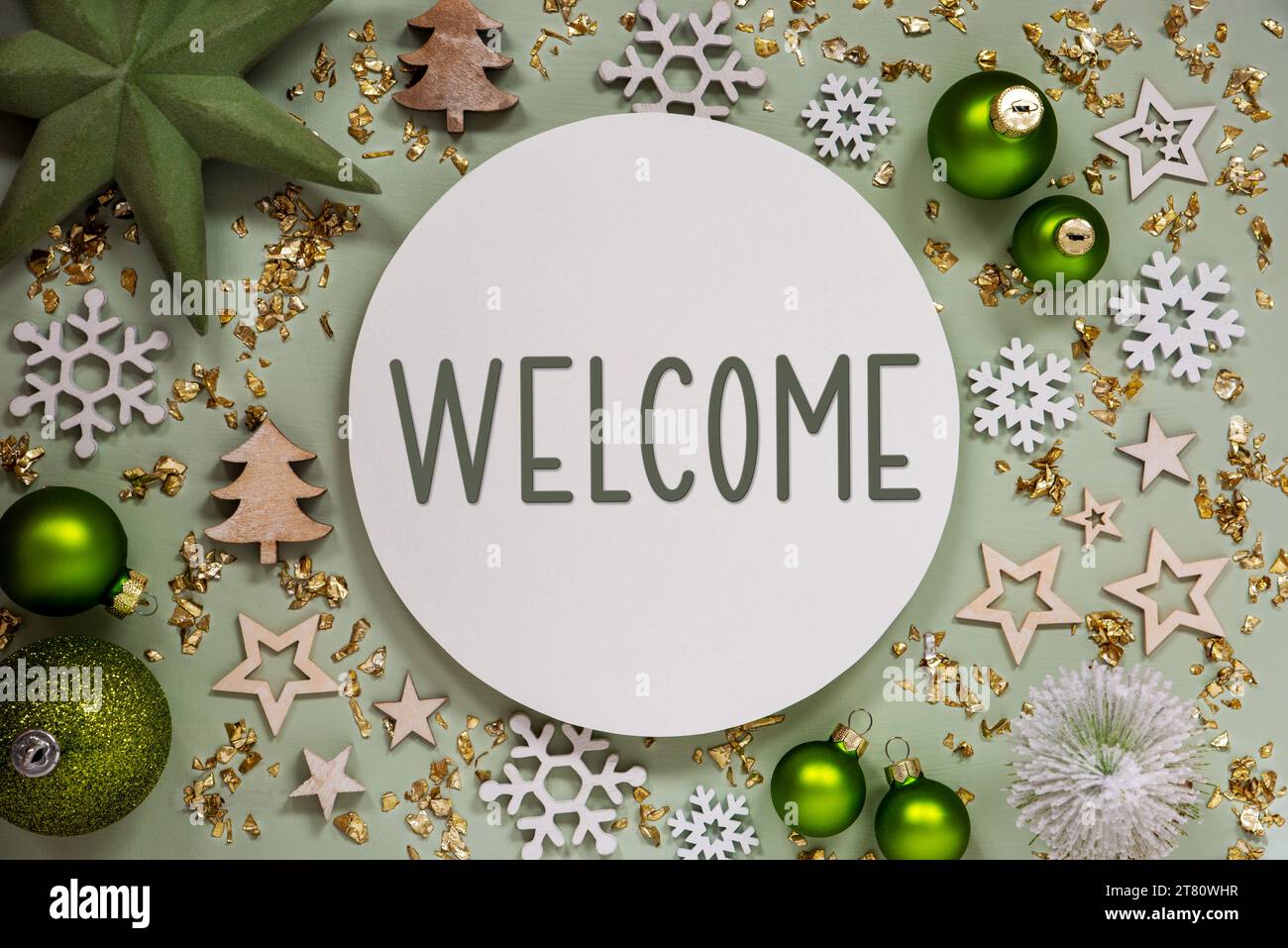Welcoming christmas guests hi-res stock photography and images - Alamy
