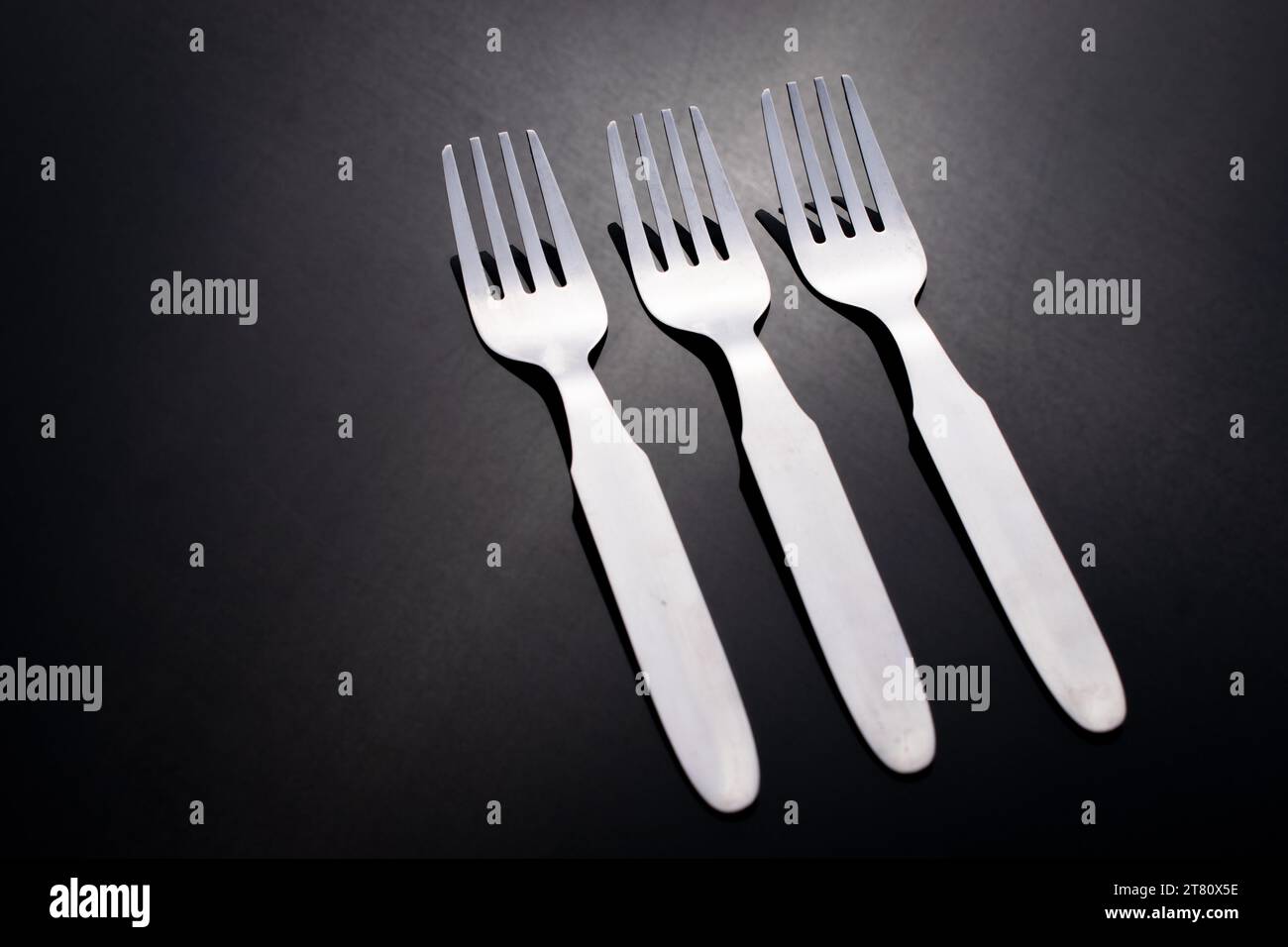 'Elevating dining elegance, where every forkful tells a delectable story. Culinary artistry in every bite.' Stock Photo