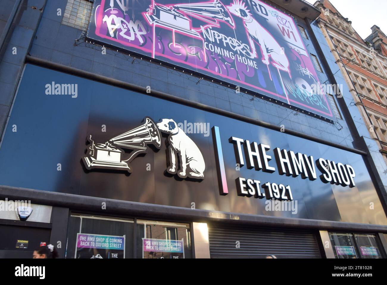 London, UK. 17th November 2023. The famous logo is unveiled as iconic