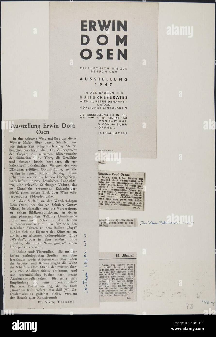 Anonym (Verfasser in) Invitation card 