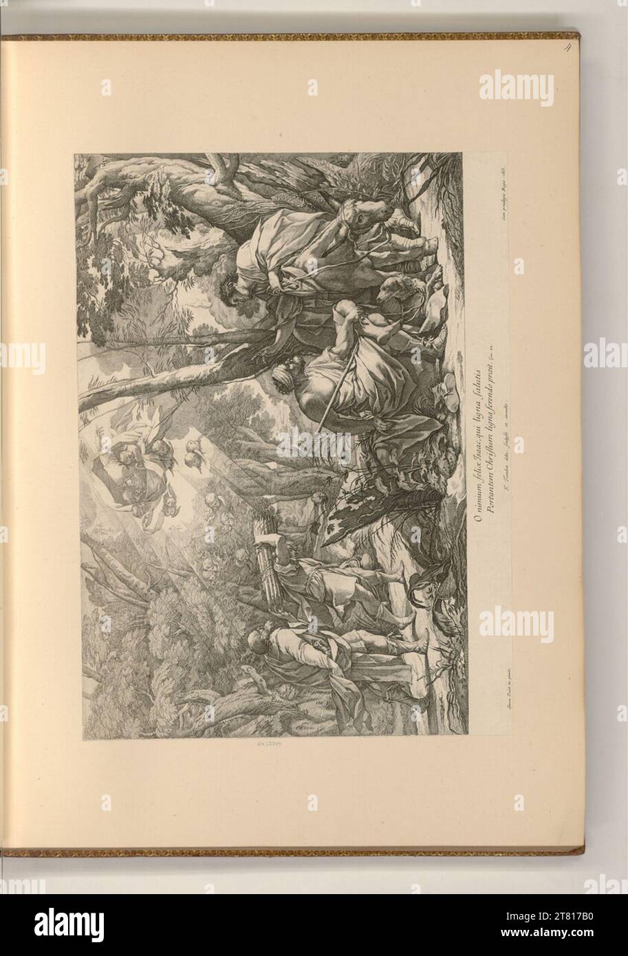Francois Tortebat (Engraver) History for sacrificing Isaak. etching