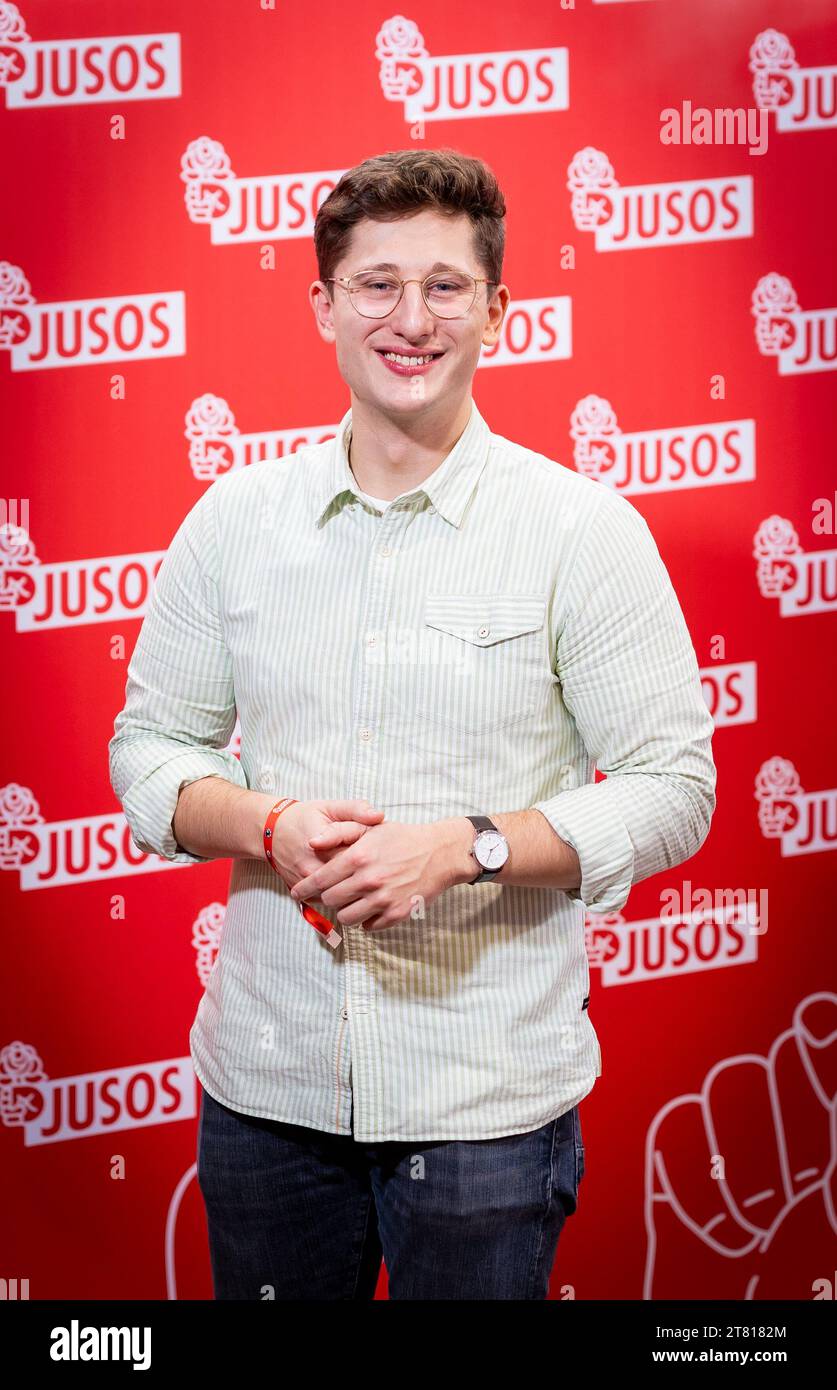 Brunswick, Germany. 17th Nov, 2023. Philipp Trmer, New Jusos National
