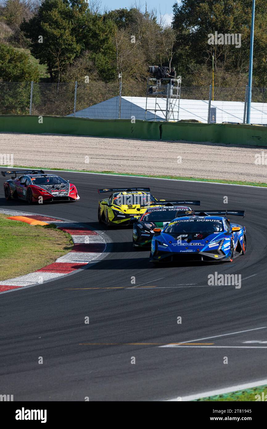 Pro Am Racing Vallelunga circuit, Rome, Italy 17/11/2023 - Lamborghini Super Trofeo ...
