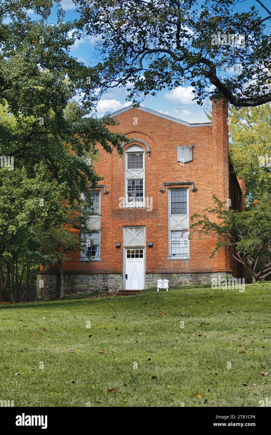 St. John's College campus, Annapolis, Maryland. Established in 1696 and ...