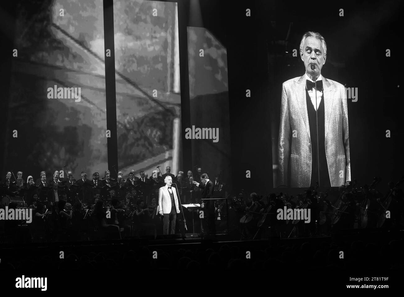 Andrea bocelli Black and White Stock Photos & Images Alamy