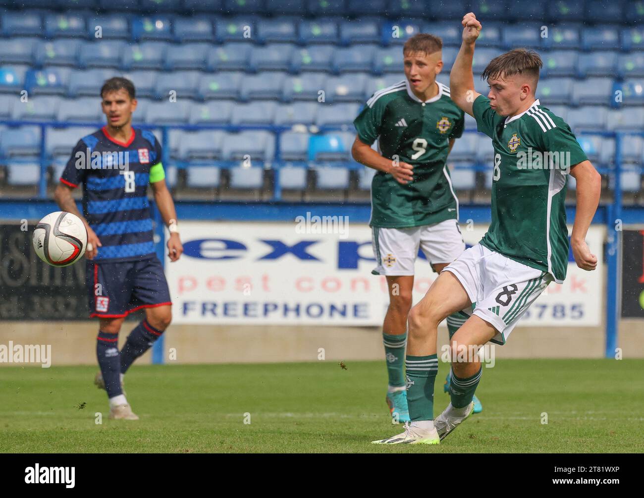 Mourneview Park, Lurgan, Northern Ireland, UK. 07th Sep 2023. UEFA U21