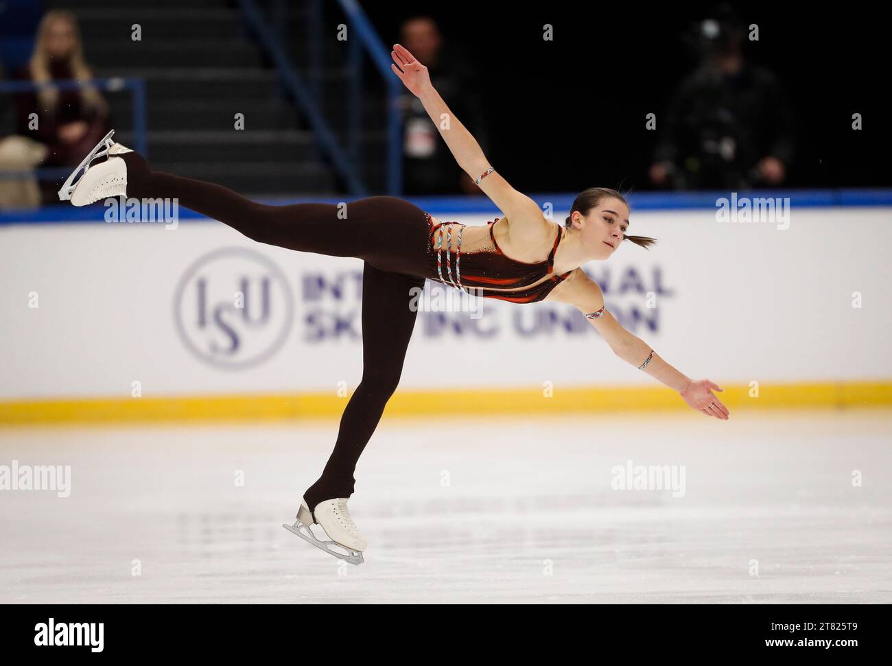 Espoo, Finland. 17th Nov, 2023. Lara Naki Gutmann of Italy performs