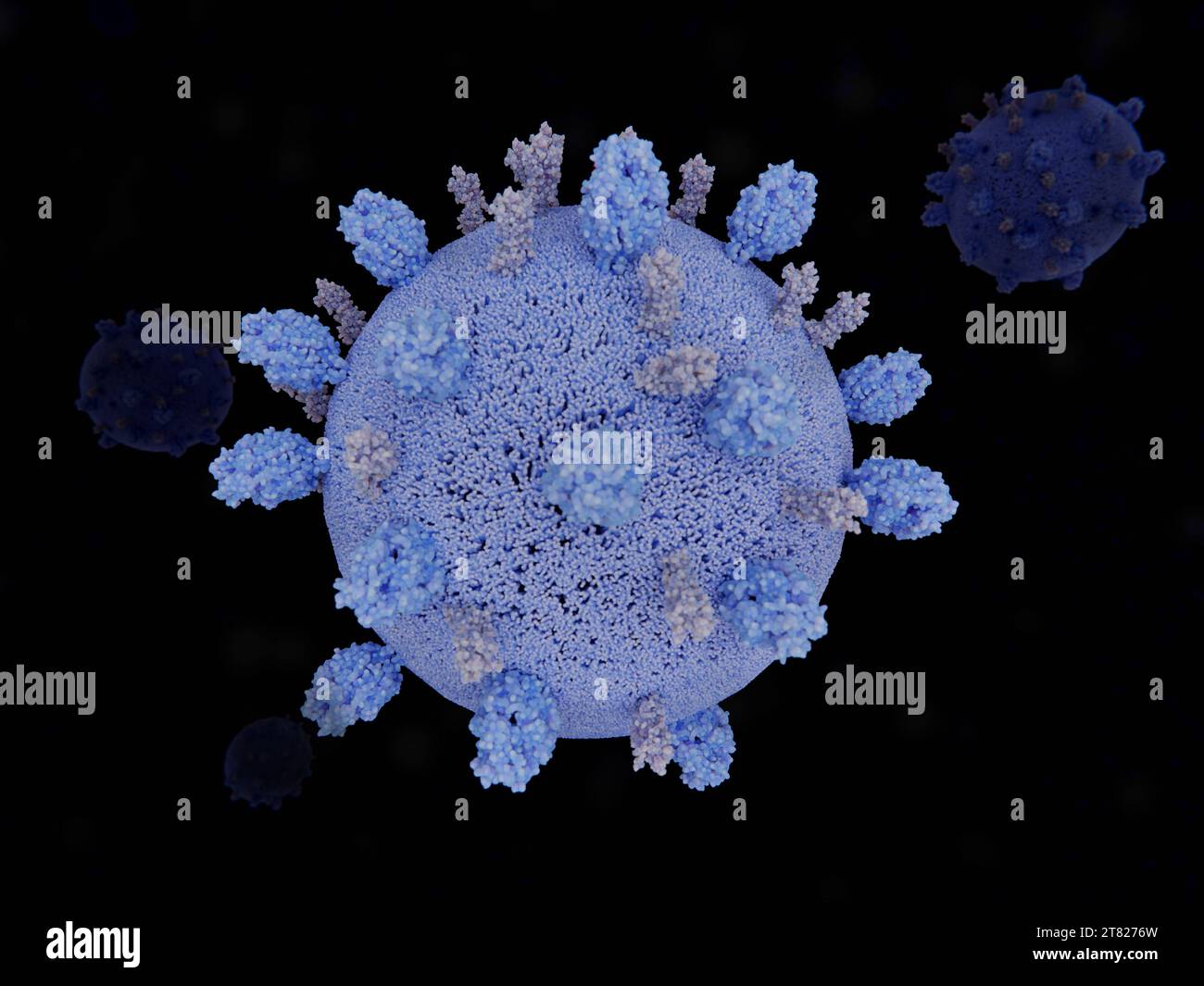 Respiratory syncytial virus, illustration Stock Photo - Alamy