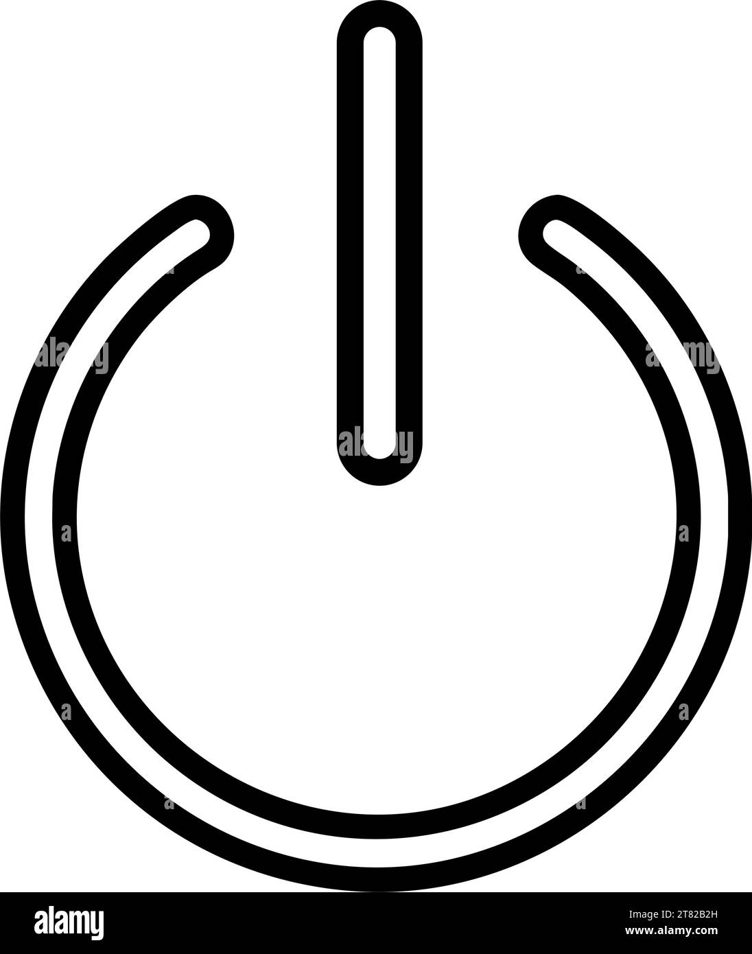 power button icon Stock Vector Image & Art - Alamy