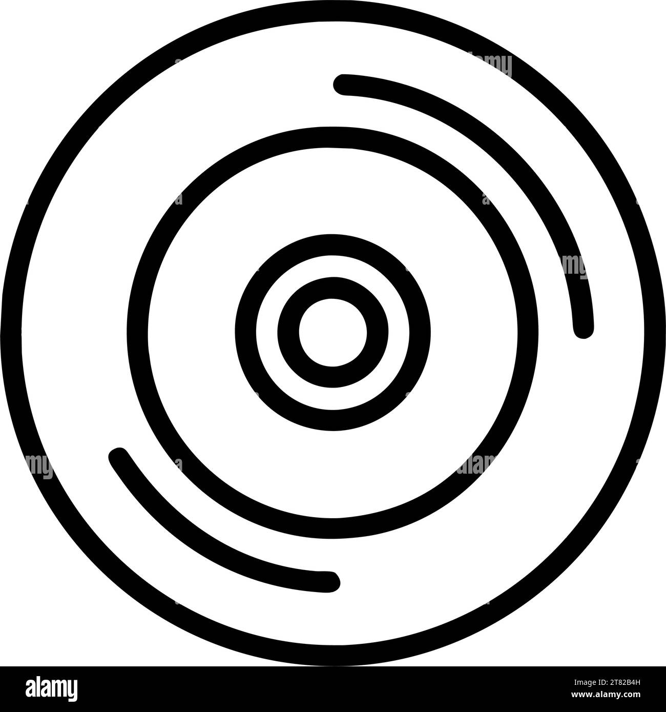 Disk track Stock Vector Images - Alamy