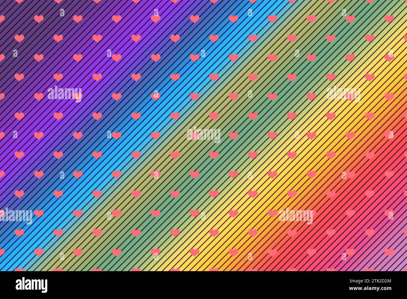 Abstract heart pattern hi-res stock photography and images - Alamy