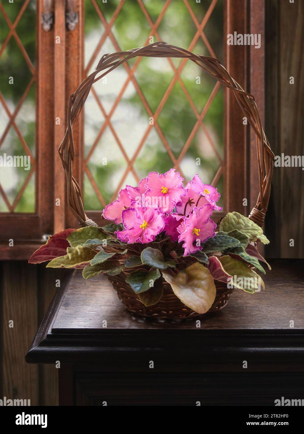 Still life with bouquet of flowers Stock Photo - Alamy