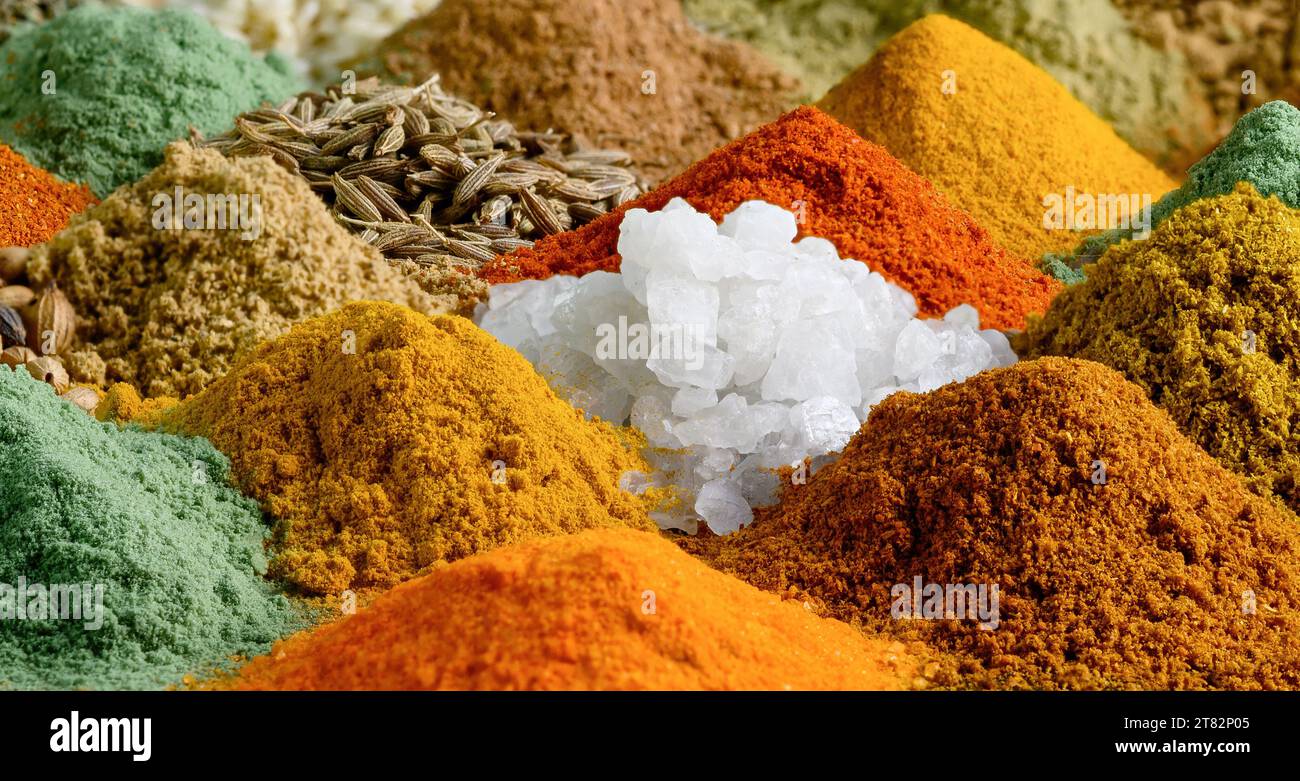 Cooking spices culinary seasonings hi-res stock photography and images ...