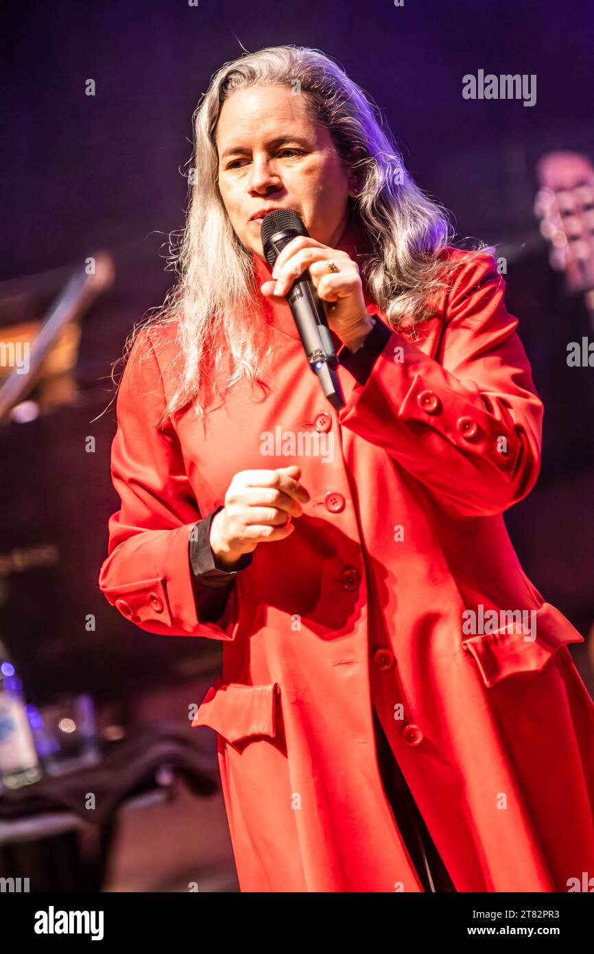 Milan Italy. 17th Nov 2023. The American singersongwriter NATALIE