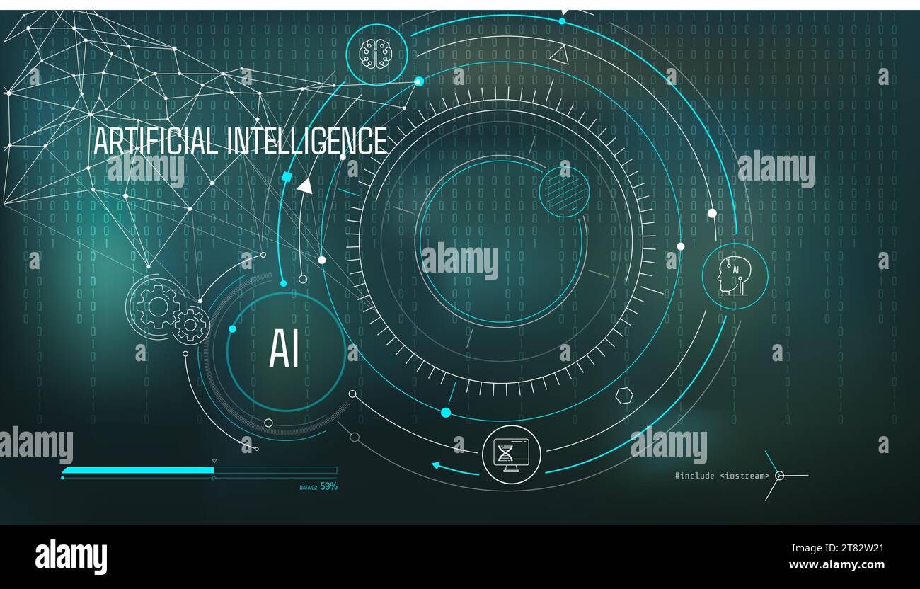 Artificial intelligence computing technology is used to create virtual ...
