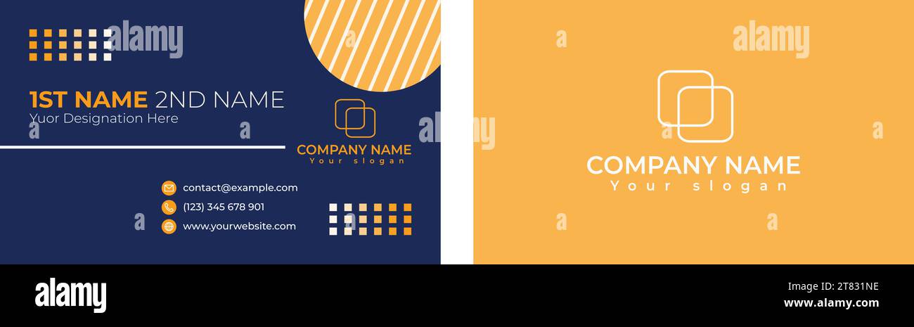 Corporate Business Identity Stock Vector