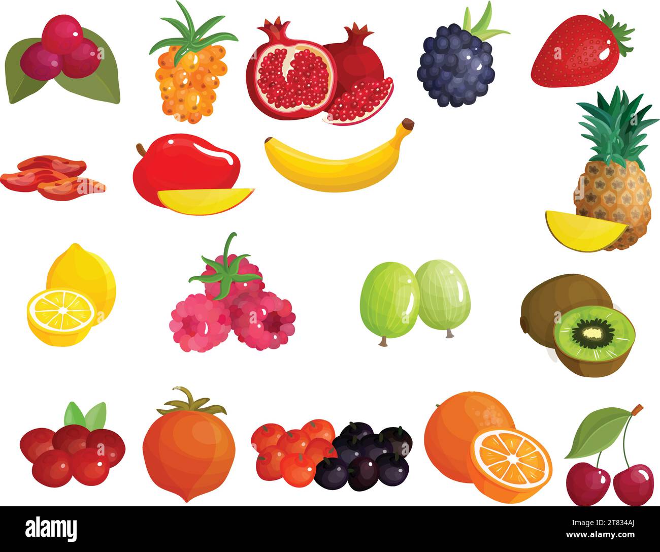 Passion fruits Stock Vector Images - Alamy