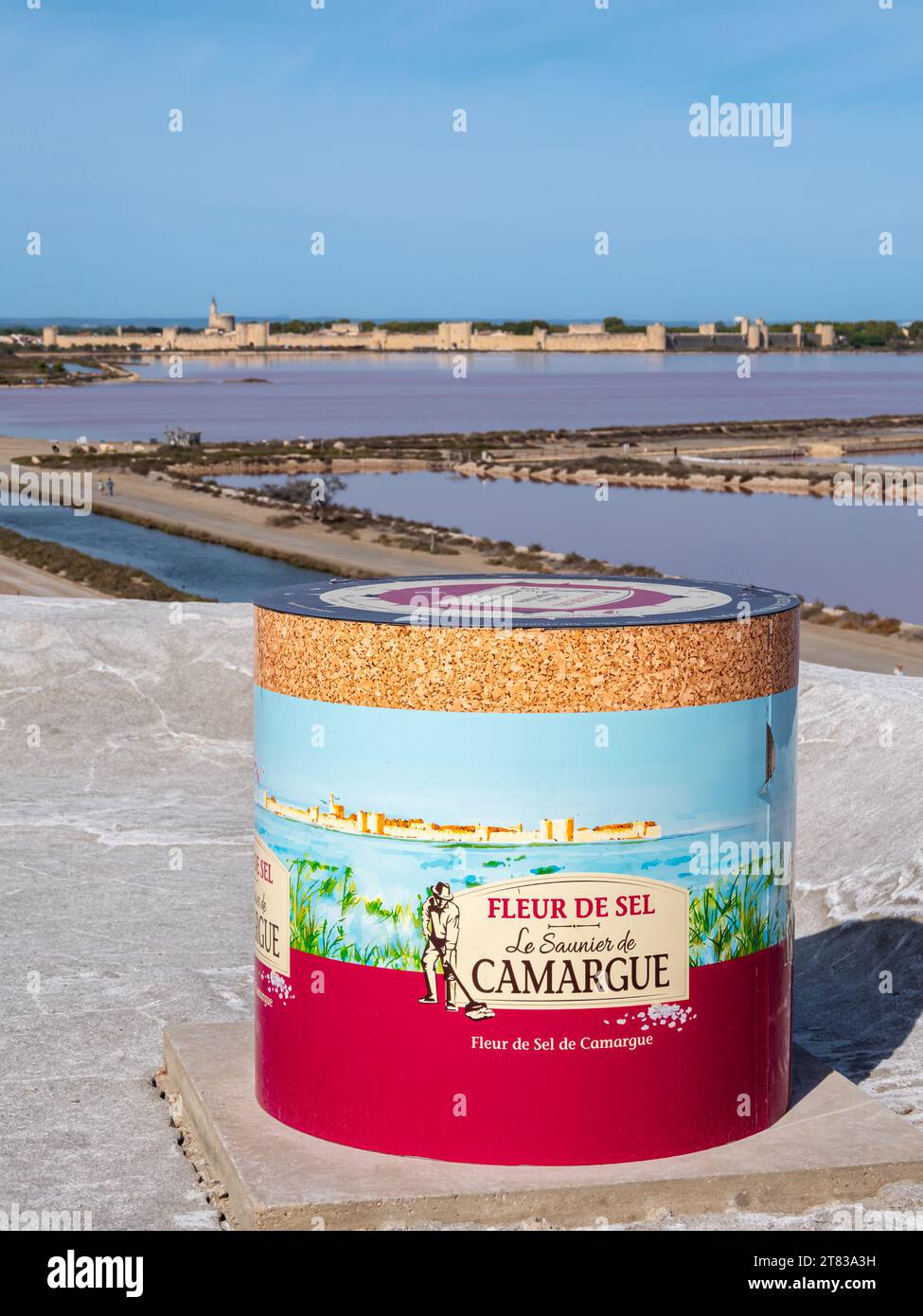Aigues Mortes, France October 5, 2023 Fleur de Sel Le Saunier de