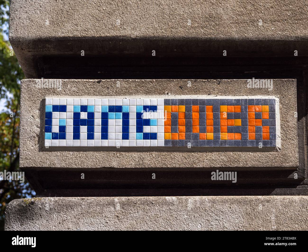 Inscription game hi-res stock photography and images - Alamy