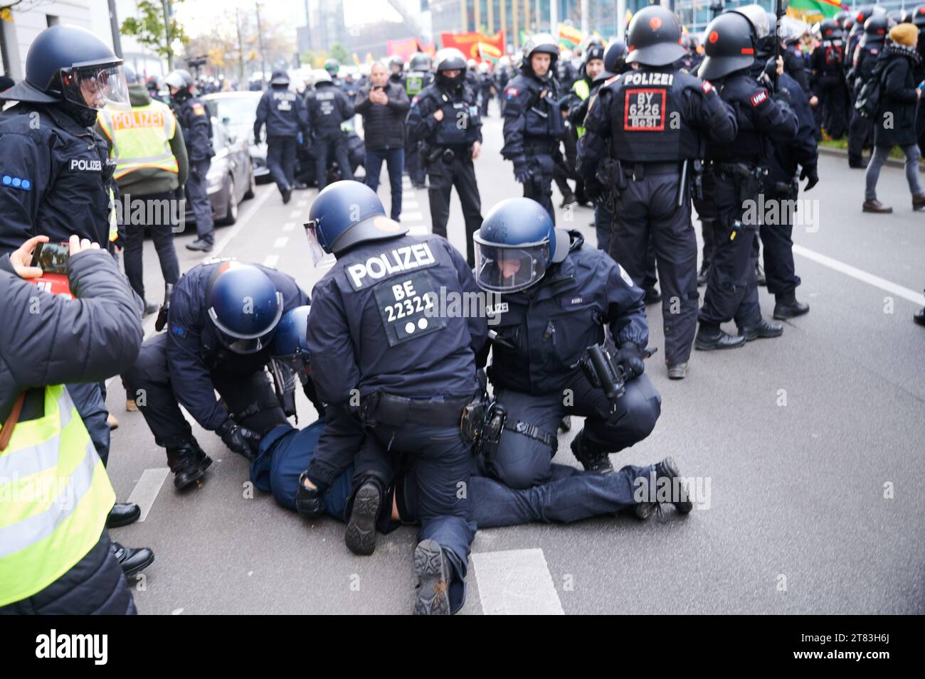 Berlin, Germany. 18th Nov, 2023. During the 