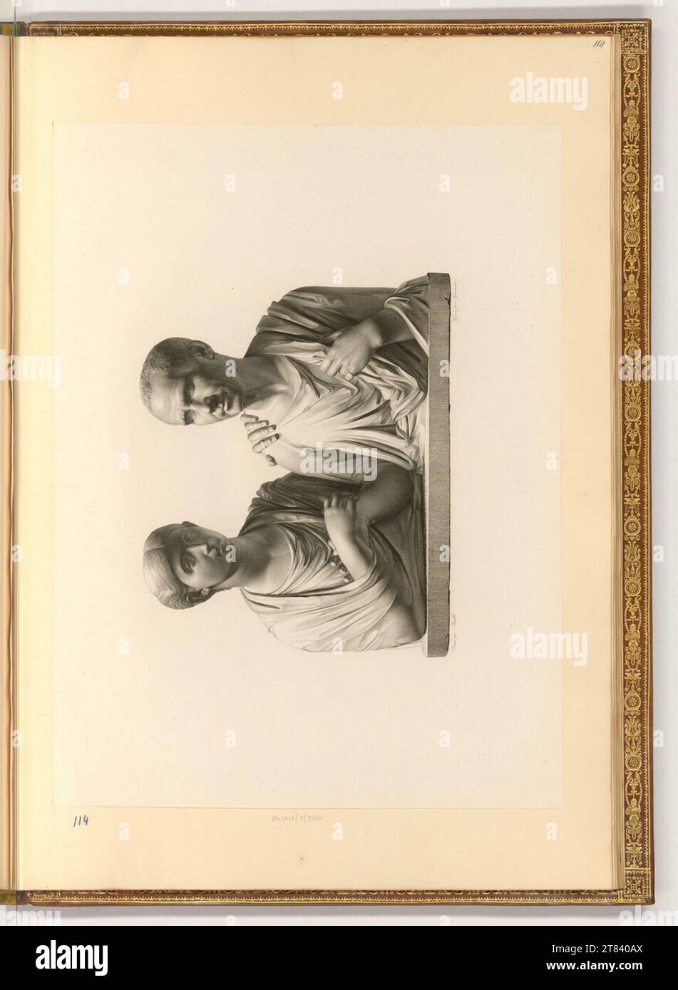 Jean Marie Nicolas Bralle (Zeichner in der Vorlage) Ancient statue