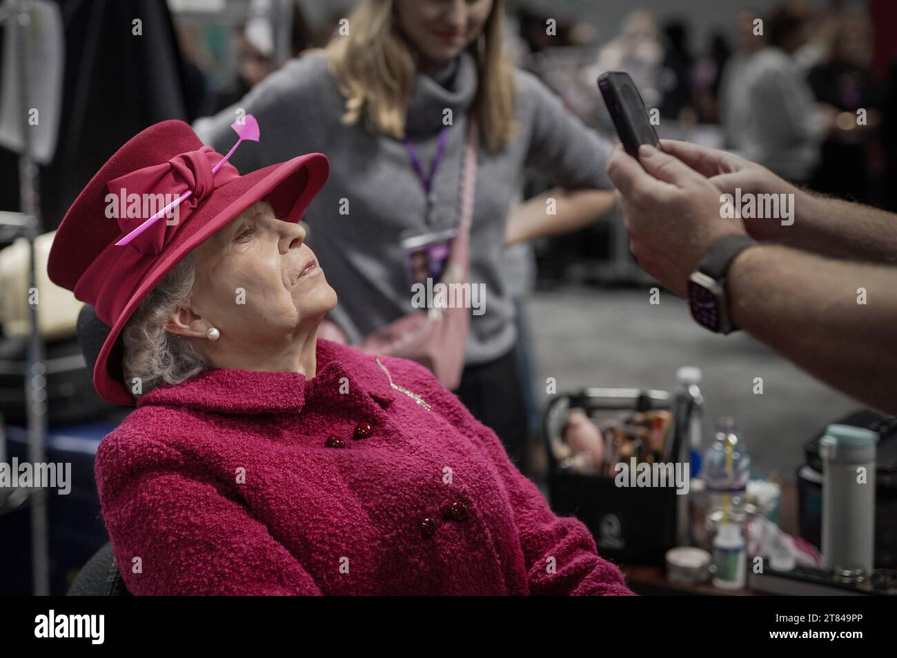 Coventry, UK. 18th November 2023. HRH the late Queen Elizabeth II is