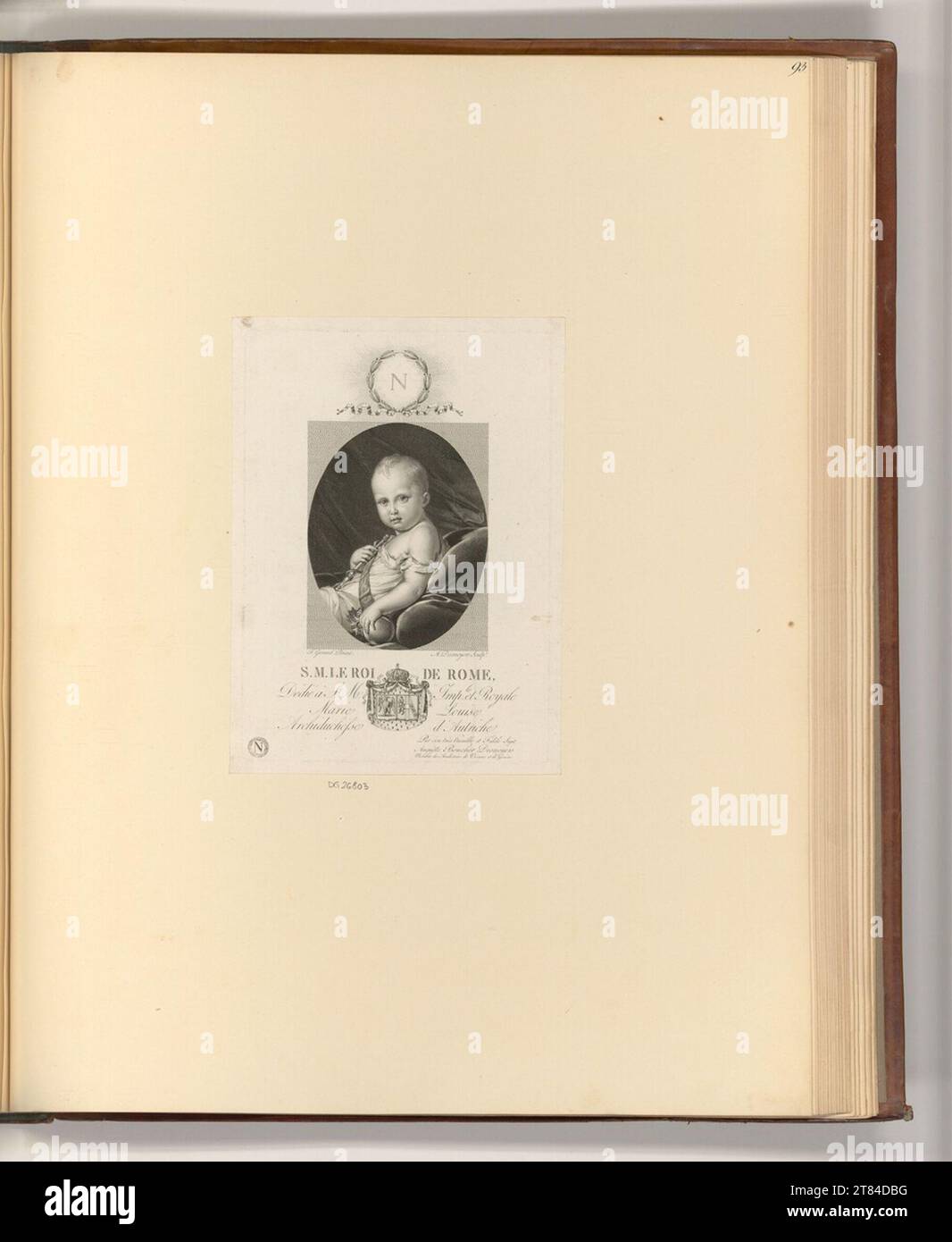 Auguste Gaspard Louis Boucher Desnoyers (Engraver) S. M. the King of