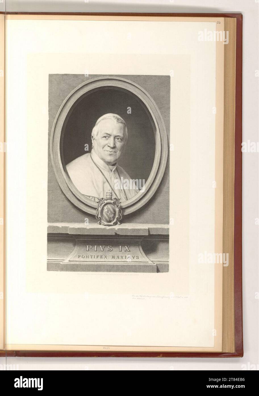 Claude Ferdinand Gaillard (Ausführende r Künstler in) Pope Pius IX