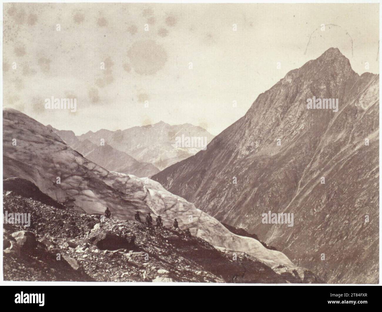 Gustav Jägermayer Views from the crystal water glacier and from