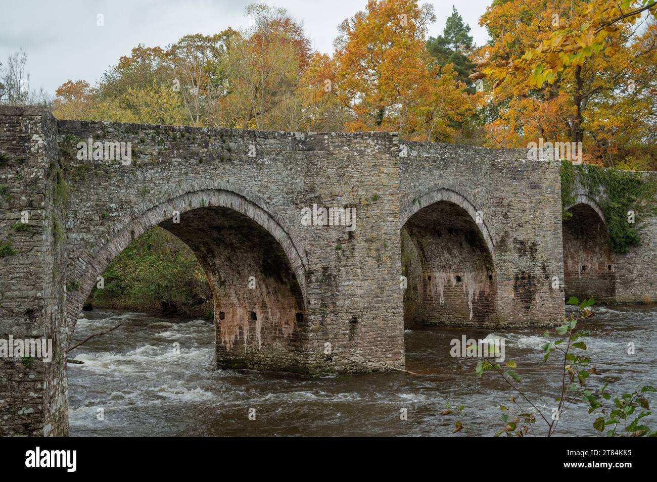Usk river llangynidr hi-res stock photography and images - Alamy