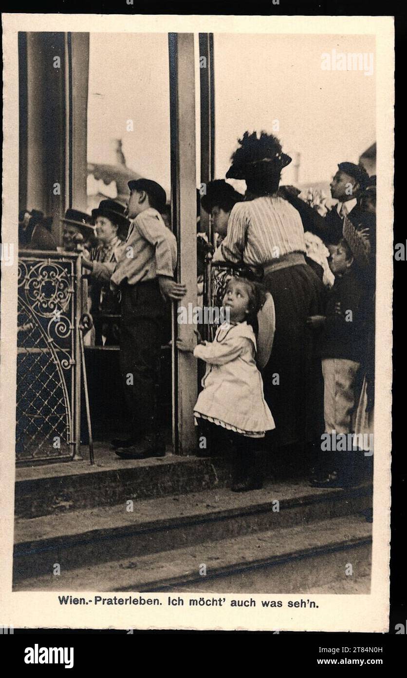 Emil Mayer (Fotograf in) Vienna. Prater life. I would also like to