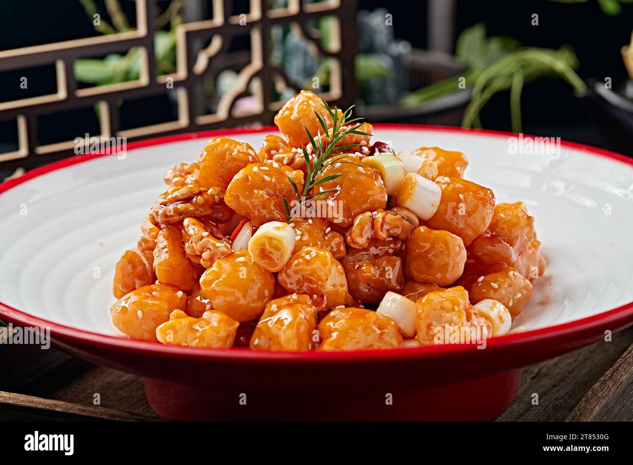 sweet and sour Cod Fish cube，Deep fried Cod Fish cube Stock Photo - Alamy