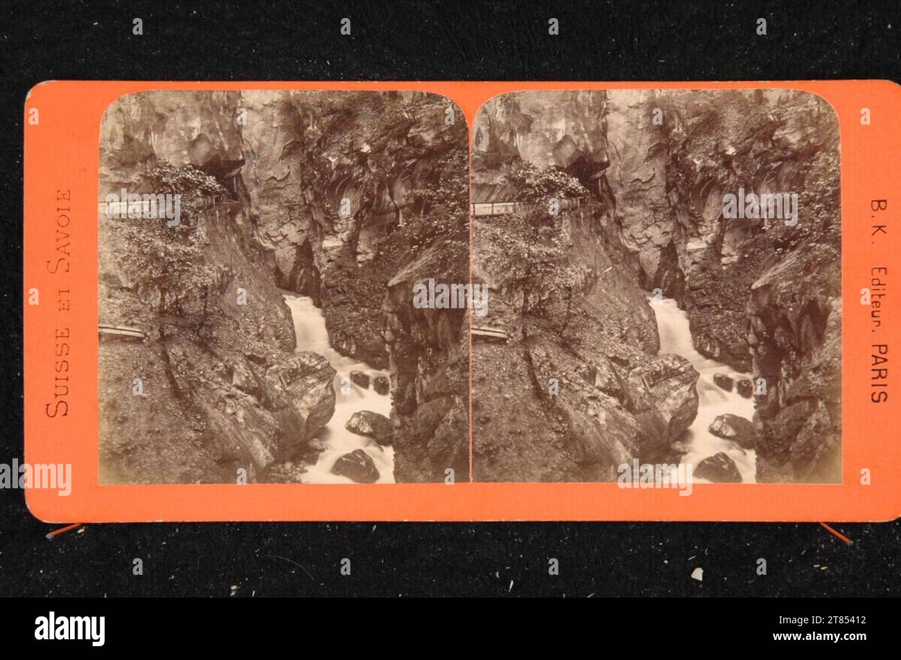 Adolphe Block entrance from Tamina near Toeffers. Albumin paper