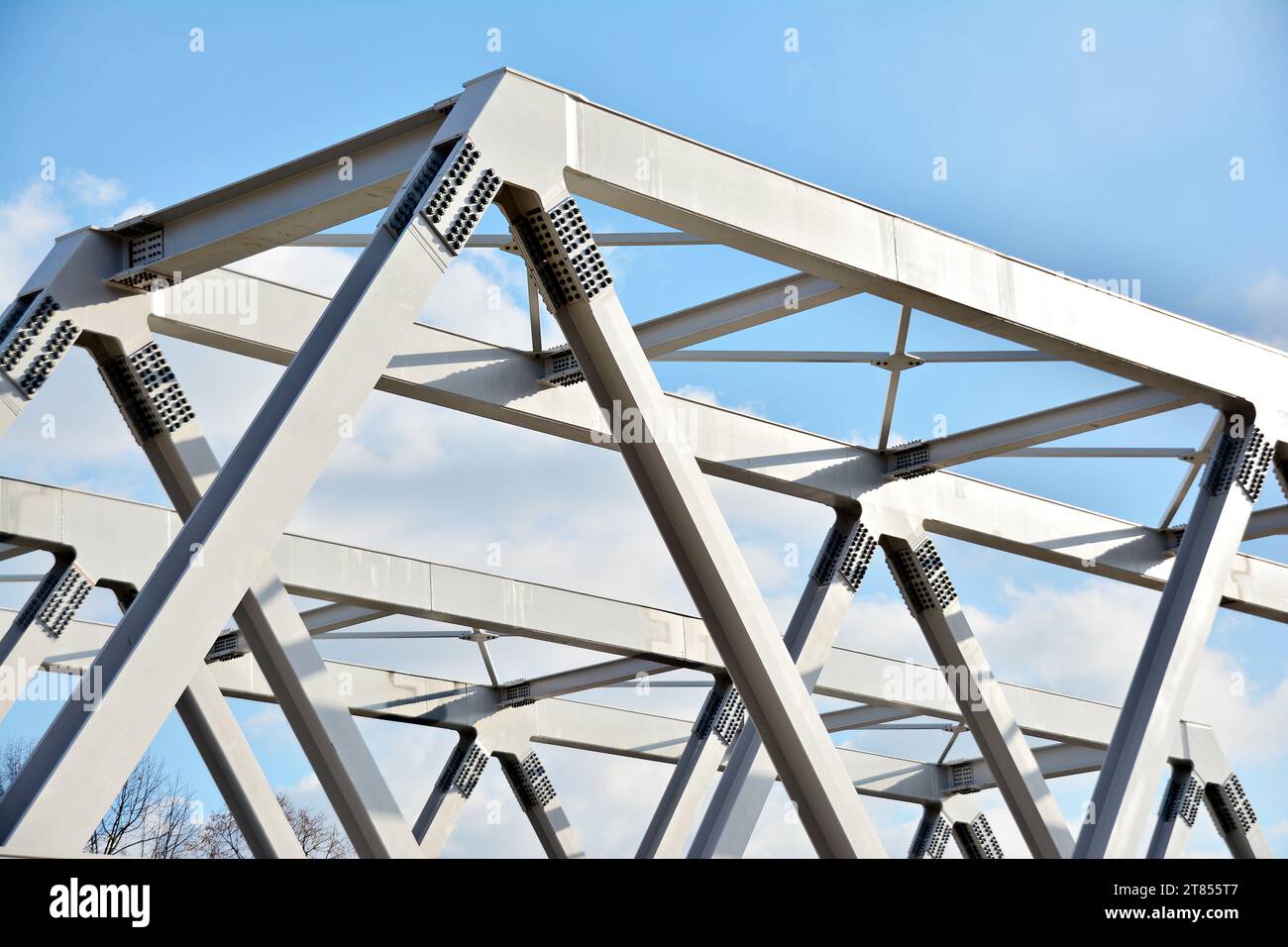 Viaduct Under Construction Stock Photo Alamy