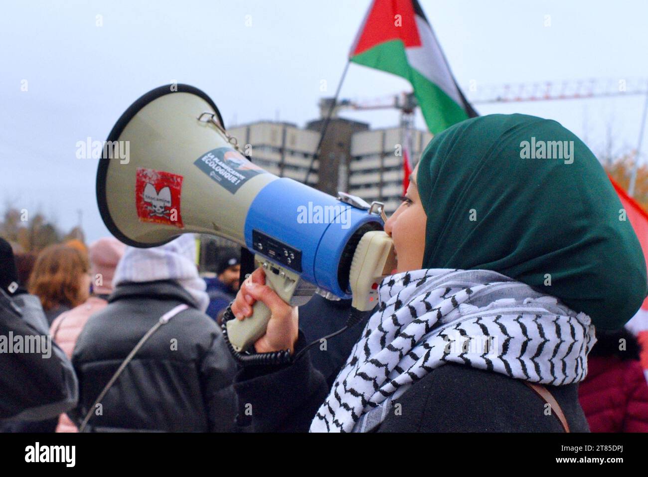 Demonstration in support of Gaza and the protection of the Palestinian