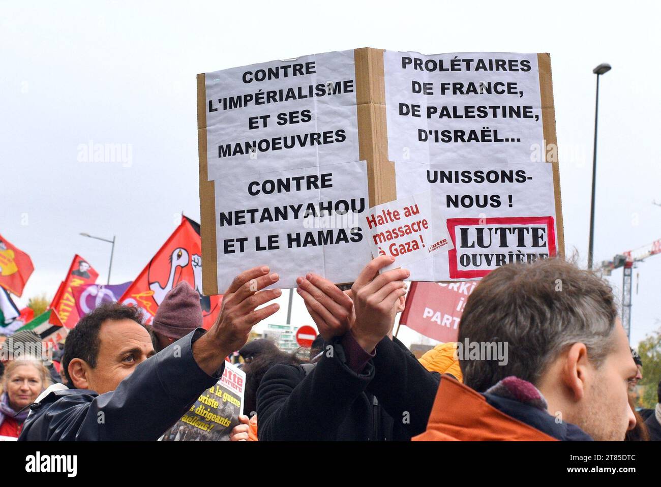 Demonstration in support of Gaza and the protection of the Palestinian