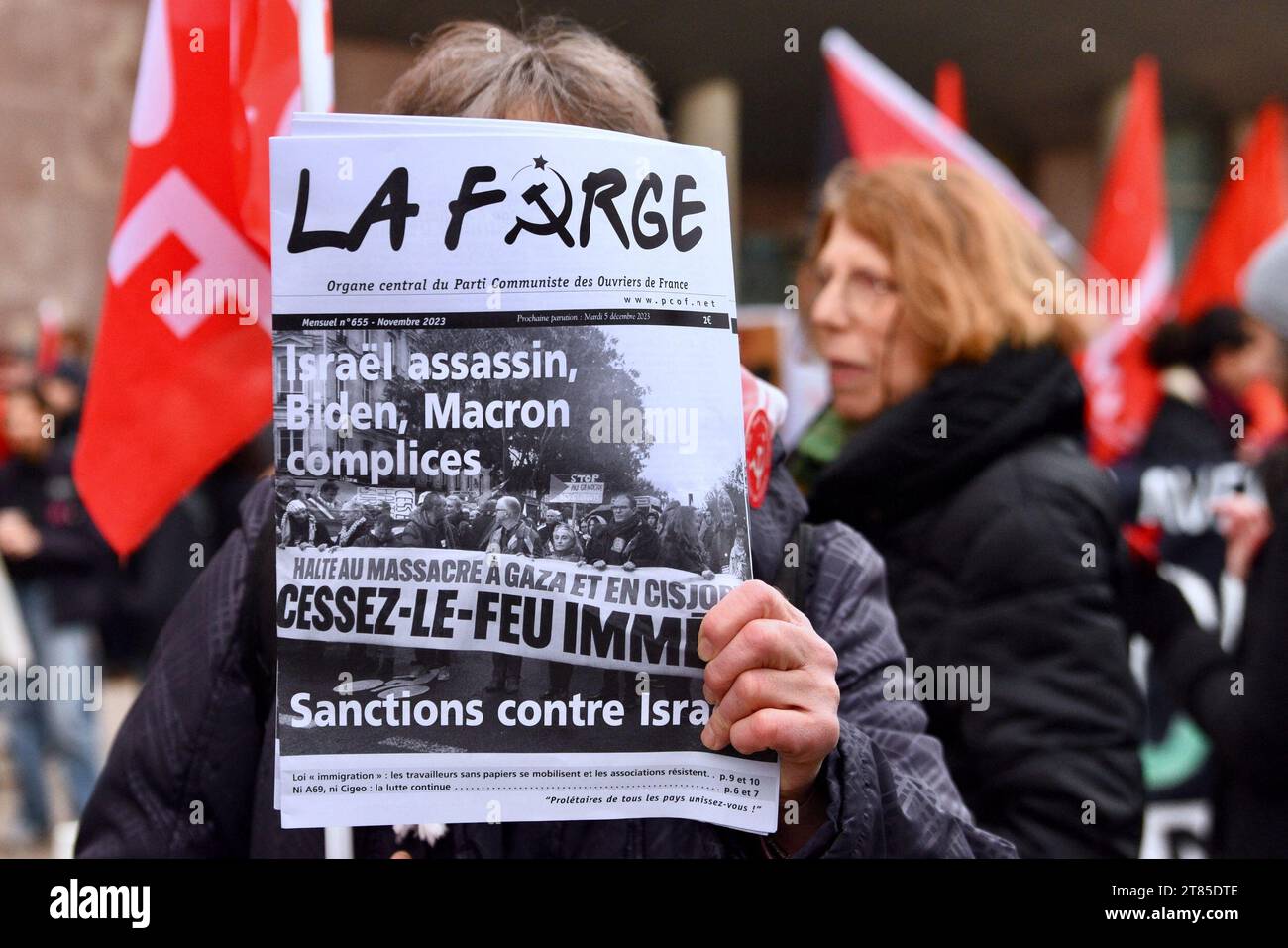 Demonstration in support of Gaza and the protection of the Palestinian